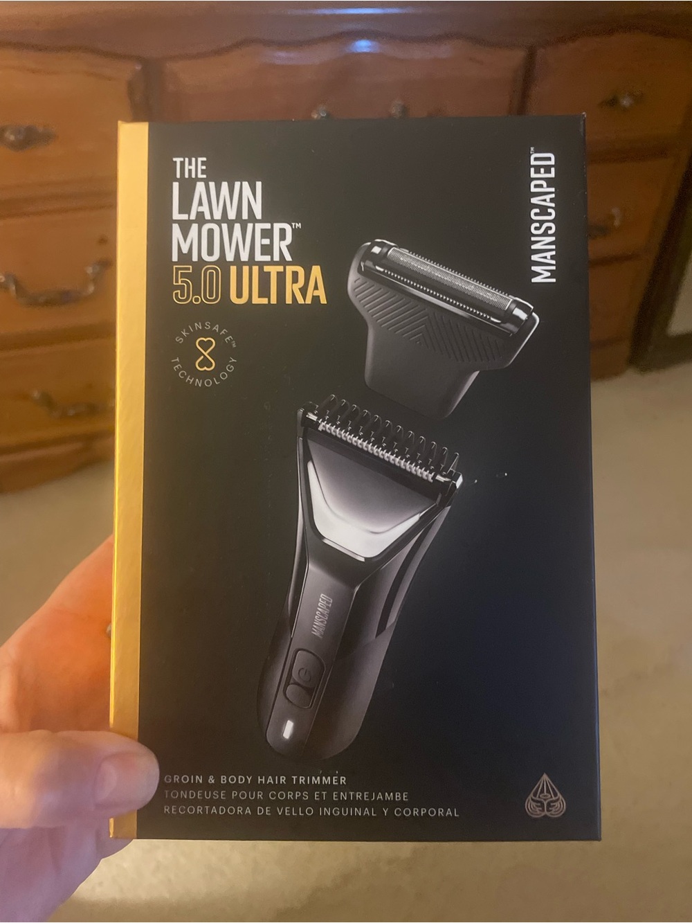 Manscaped The Lawn Mower 5.0 Ultra Men’s Grooming Trimmer – Black - Picture 7 of 8